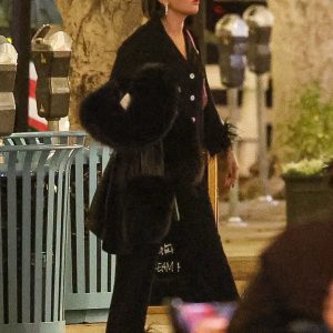 12 February: Selena spotted leaving a Galentine’s Day party in los Angeles