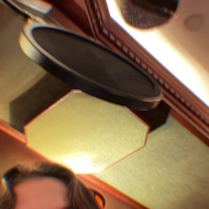 13 March: new selfie of Selena at a recording studio