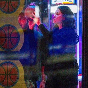 17 March: Selena spotted at the bowling alley in Los Angeles