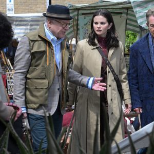 24 May: Selena filming ‘Only Murders In The Building’ in London