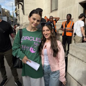 30 June: Selena with fans in London