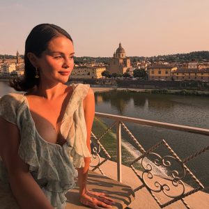 22 July: Selena celebrating her birthday in Italy