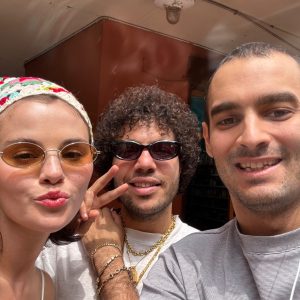 21 July: Selena with fans in Italy