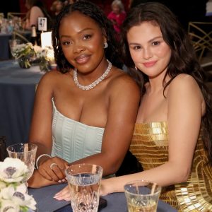 14 september: new pictures of Selena from the audience of the Emmy Awards