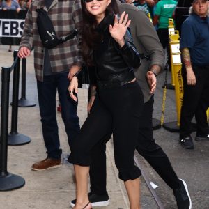 18 September: Selena spotted arriving at the Webster Hall in New York