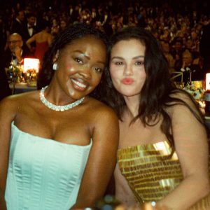 19 September: new picture of Selena with Charm LaDonna at the Emmy Awards